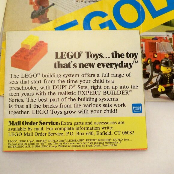 Vintage LEGOLAND *6390, 588 *Assembly & Other Booklets - Picture 3 of 7